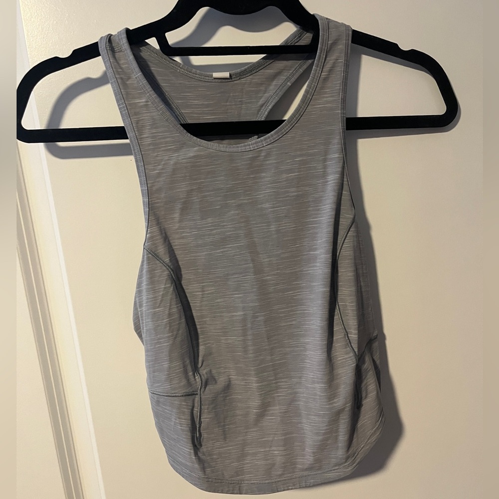 Lululemon grey tank